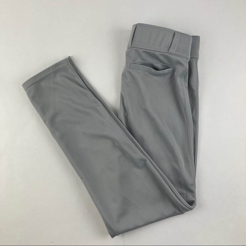 Under Armour Baseball Uniform Pants Boys Youth Large Gray Pockets